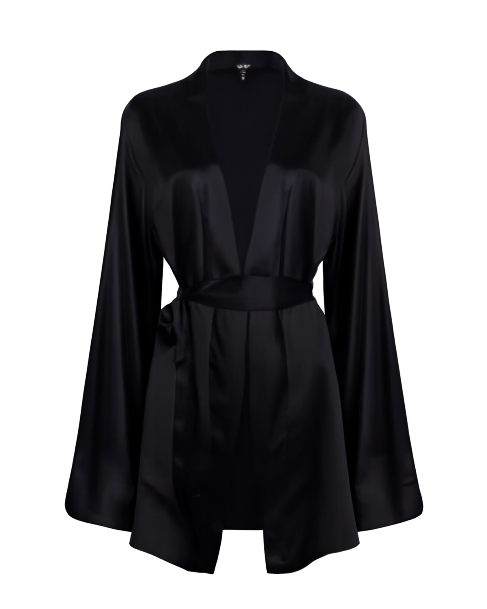 Sophia kimono robe - black