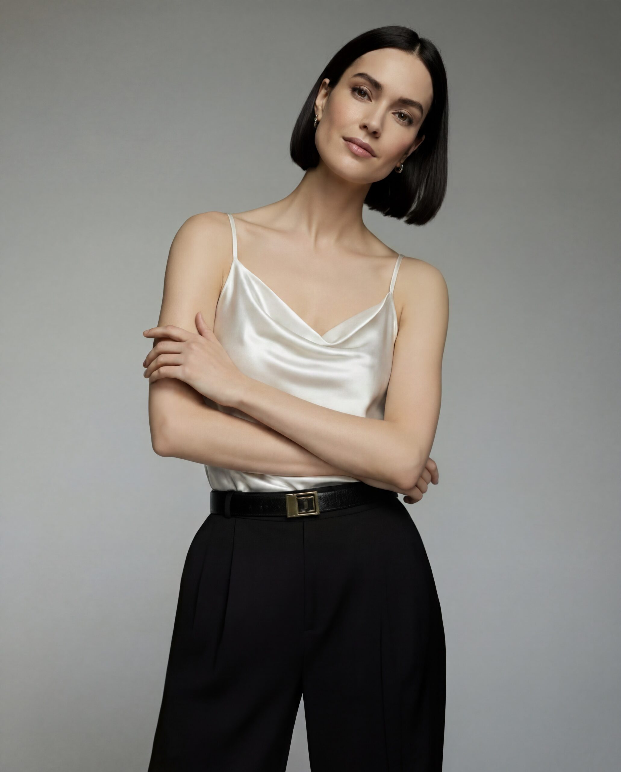 MARGOT silk top - ecru