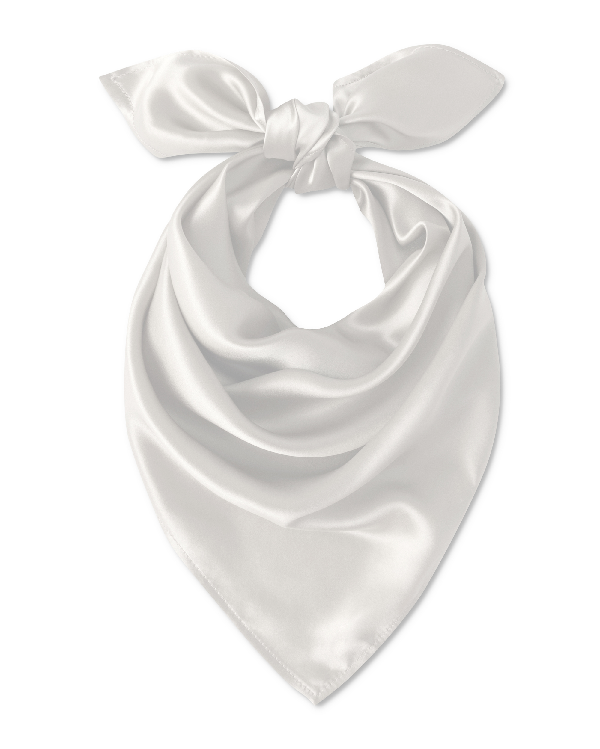 Silk scarf - ecru