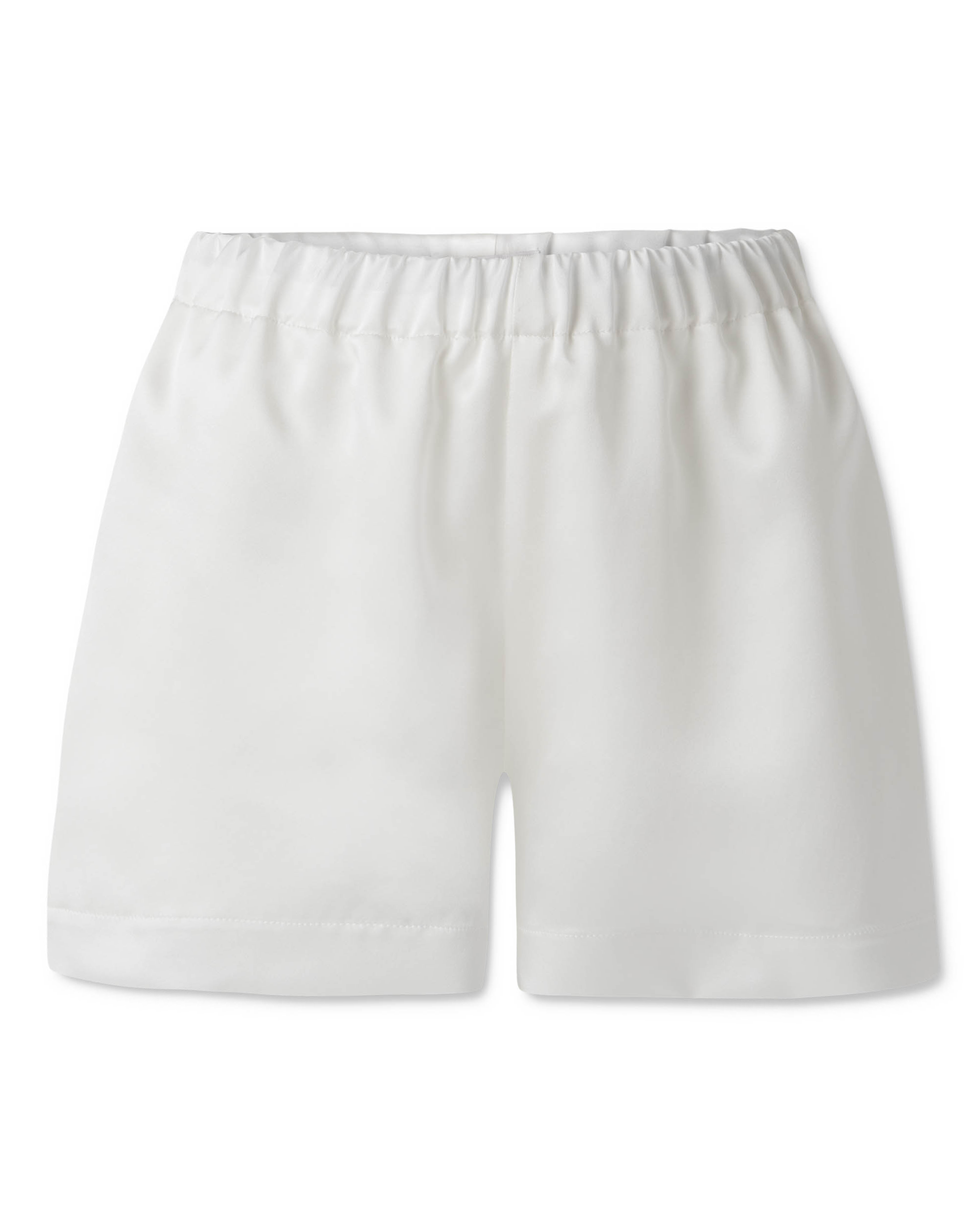 SUNRISE silk shorts - ecru