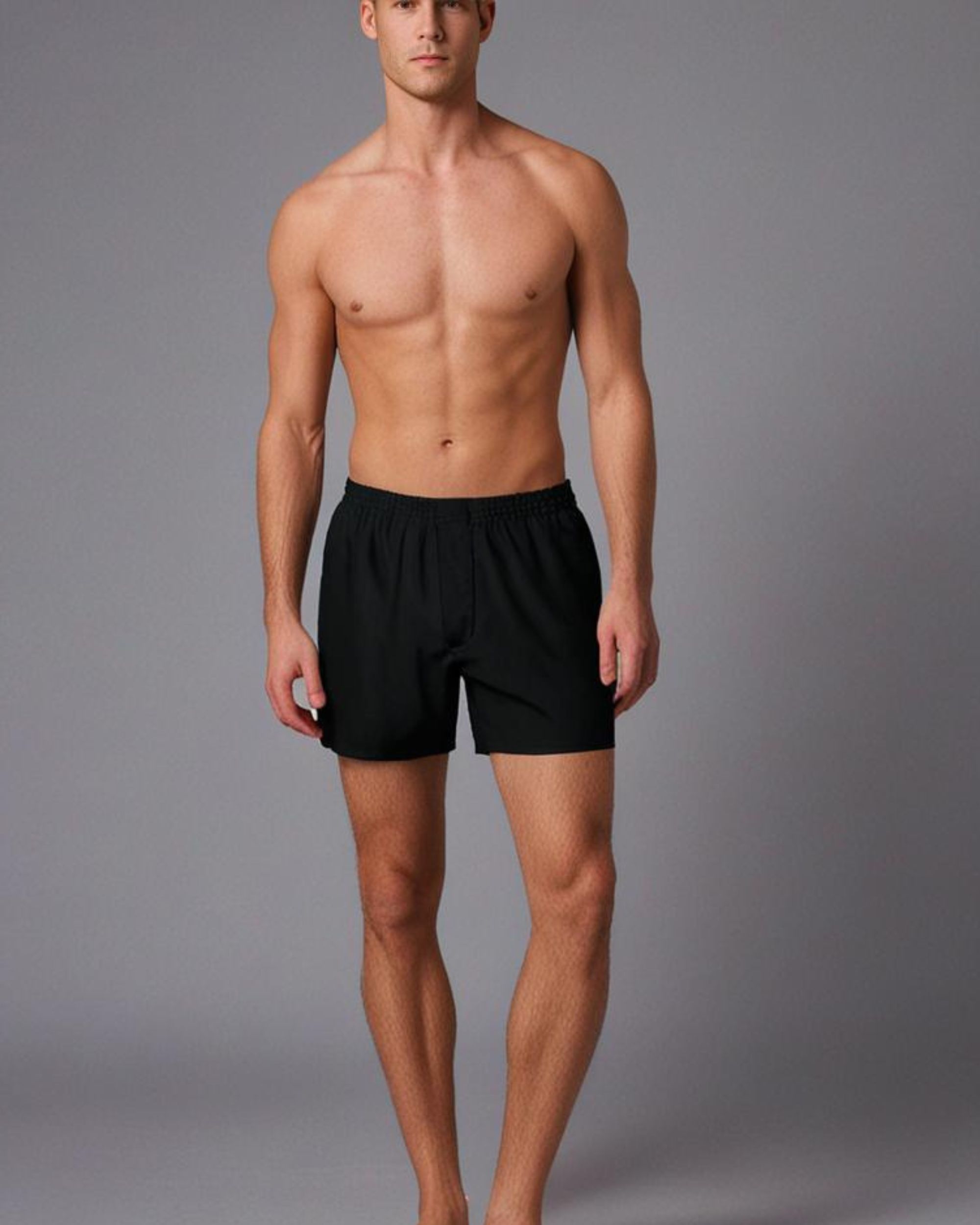 Silk Boxer Shorts - Black