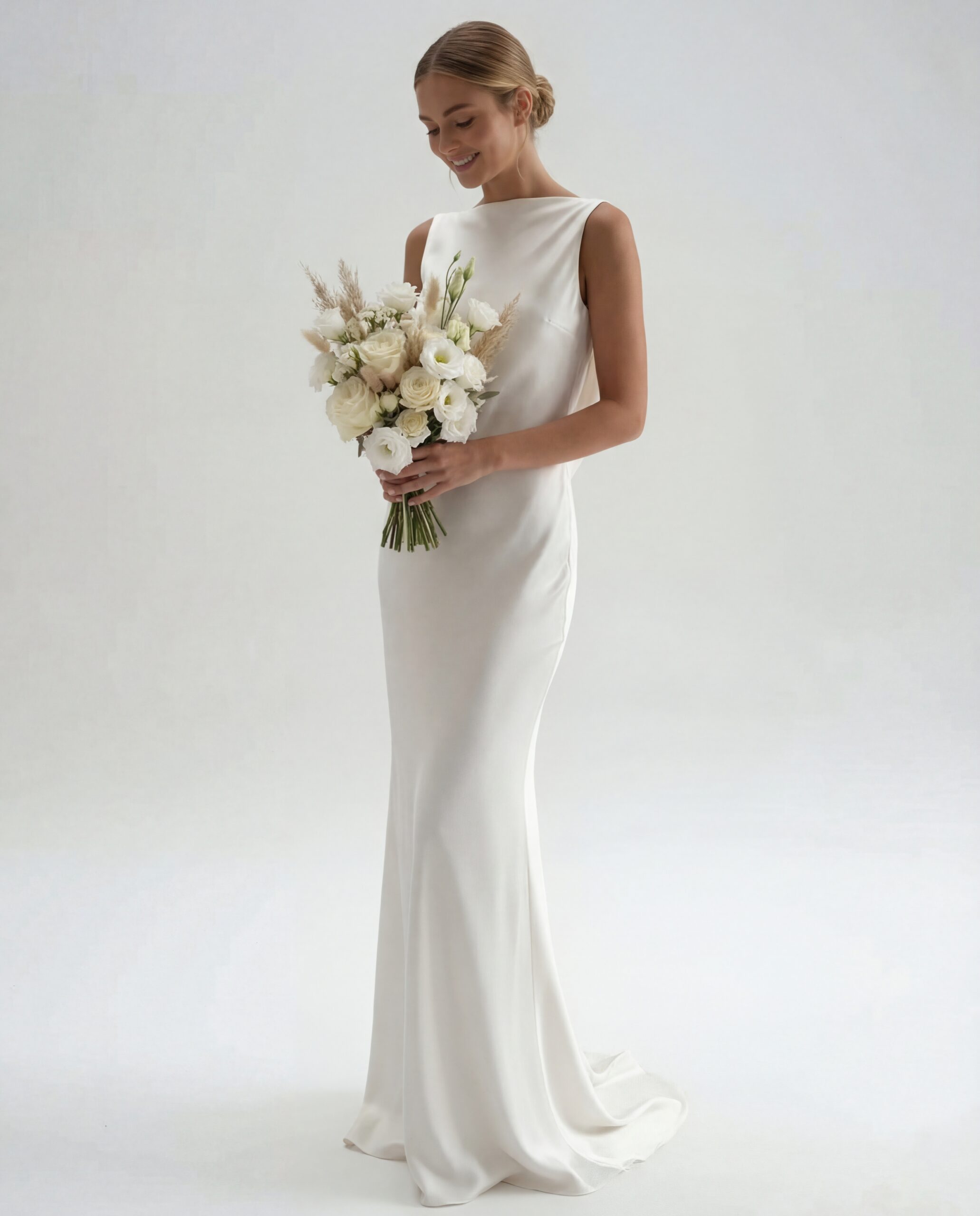 EVA Silk Wedding Dress – Made To Measure