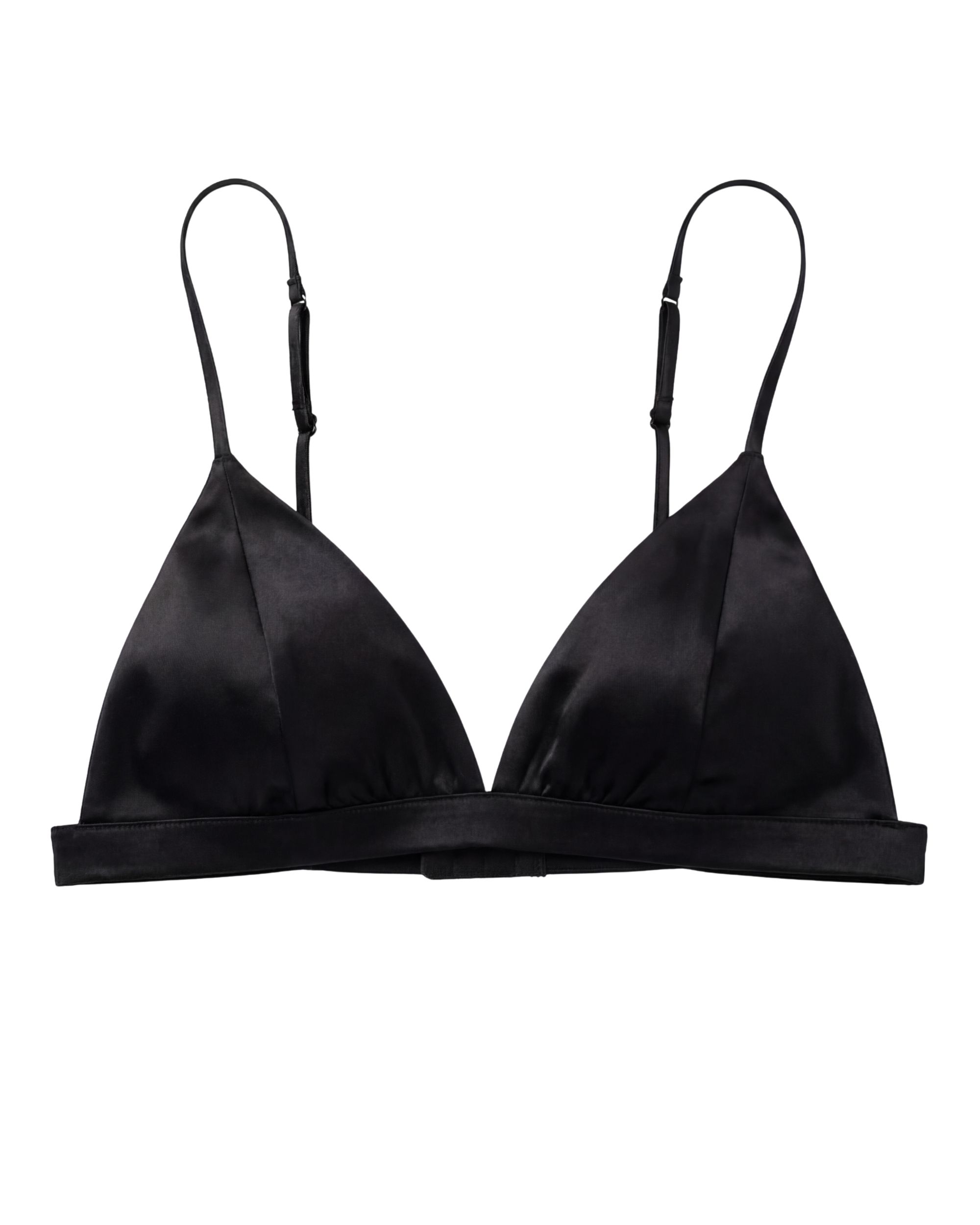 Silk Noir Bra – Black