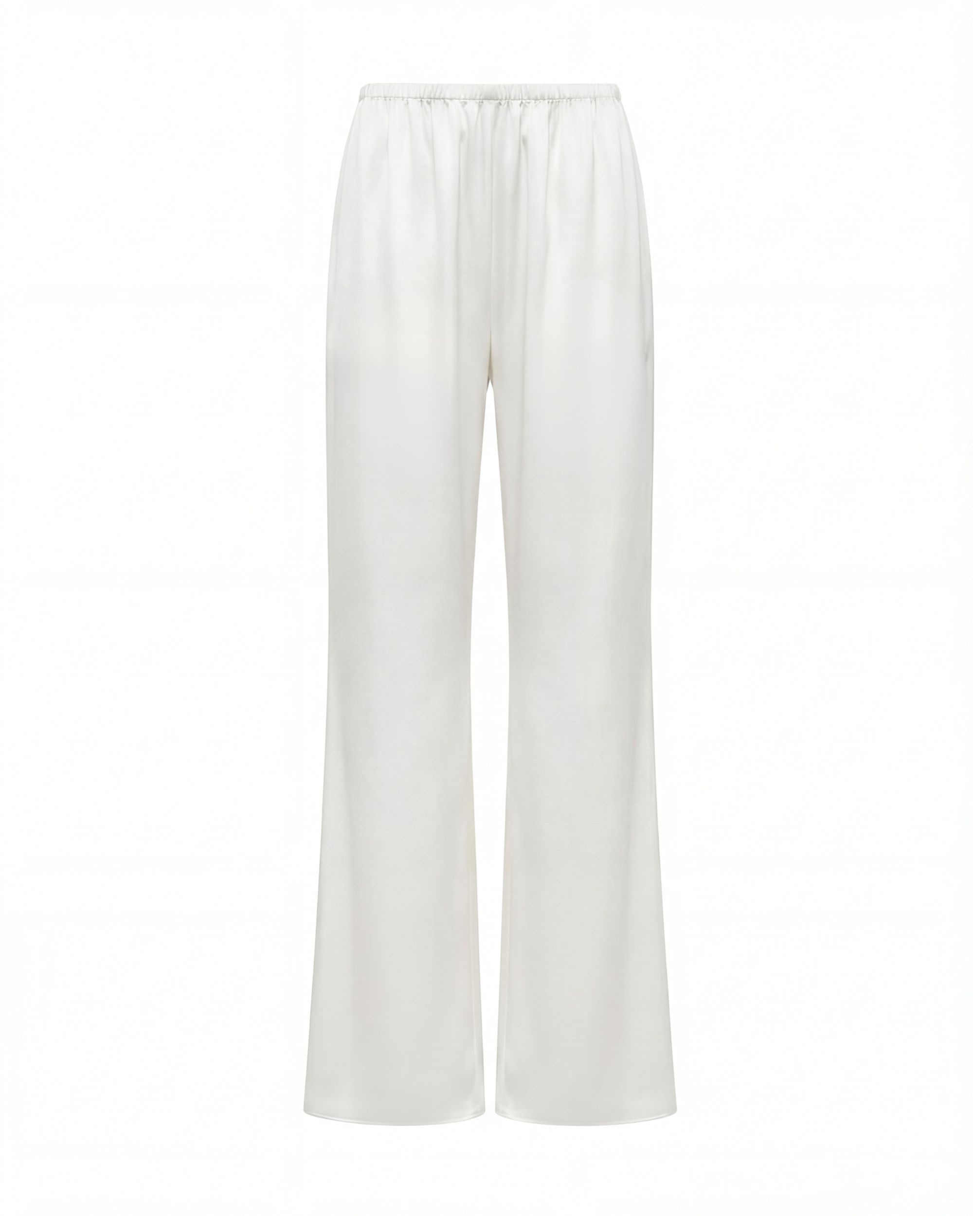 Flow Silk Pants - Ecru
