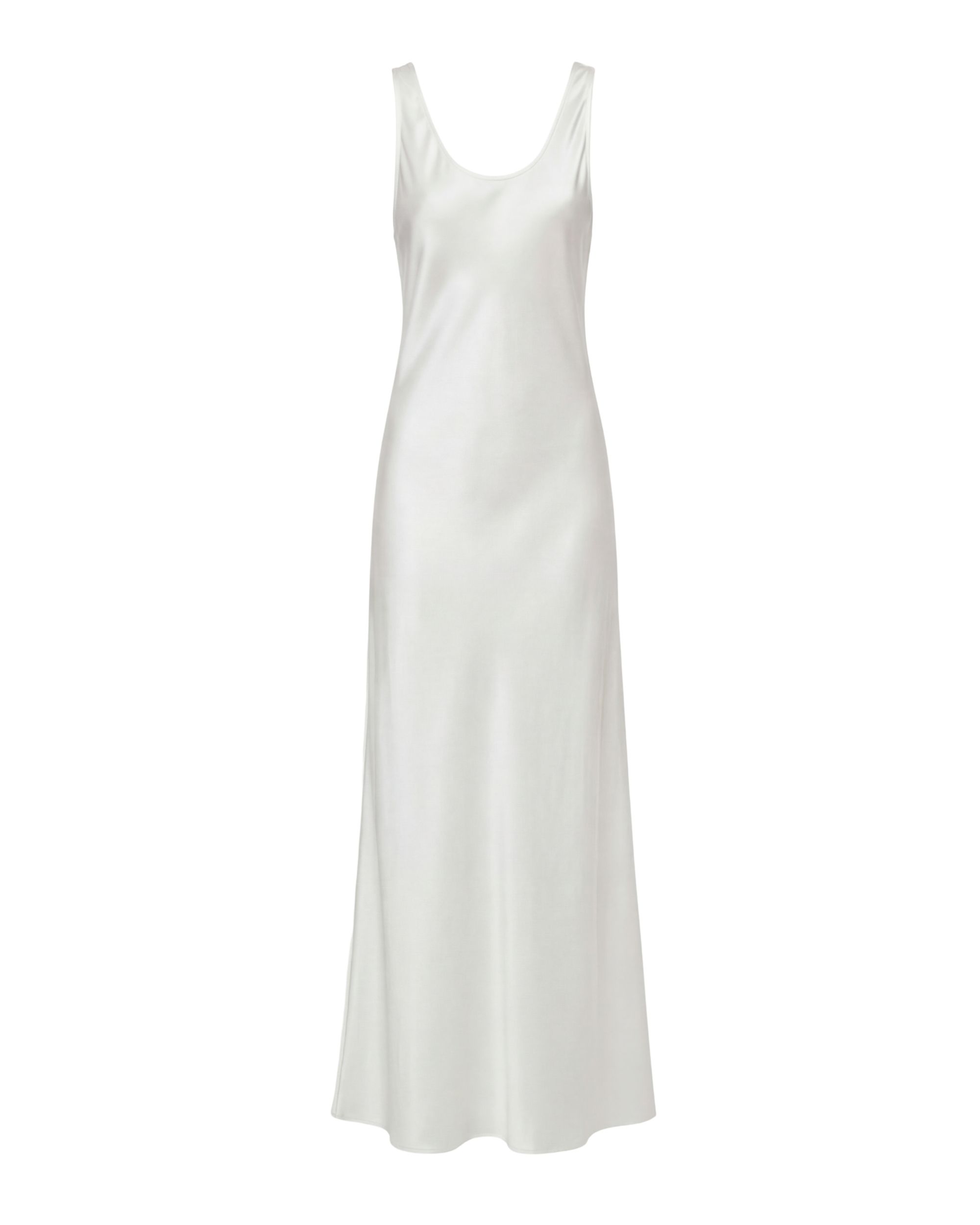 LUMIÈRE Silk Dress – Ecru