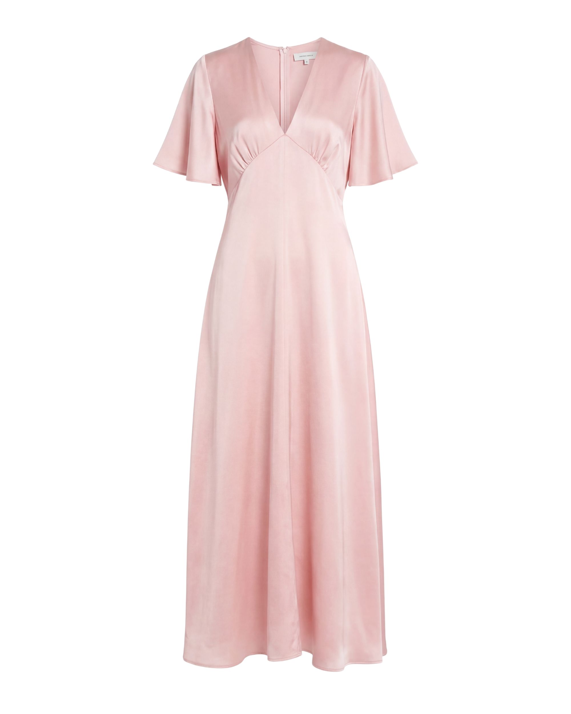Luna Silk Maxi Dress - rose