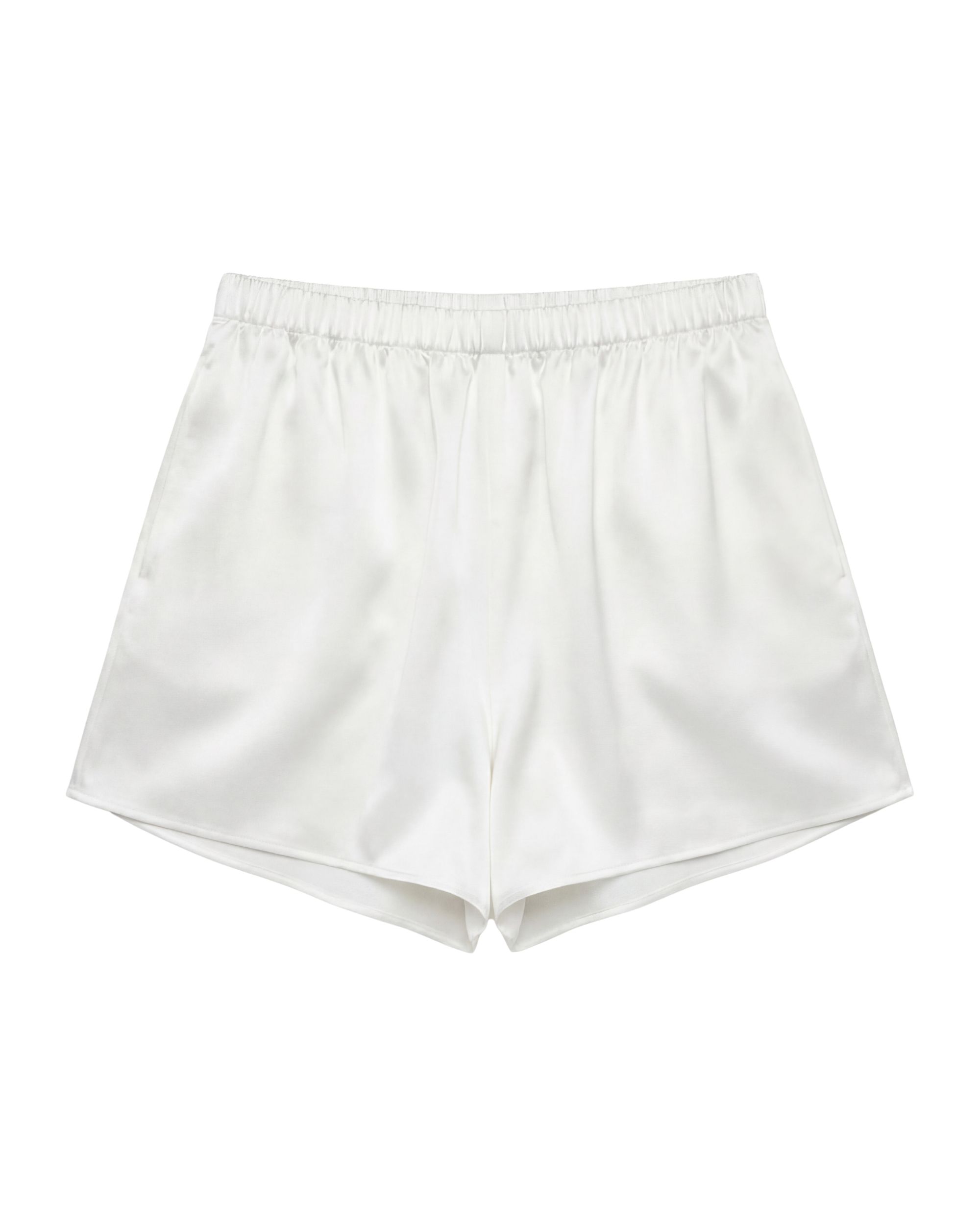 Flow Silk Shorts- ecru
