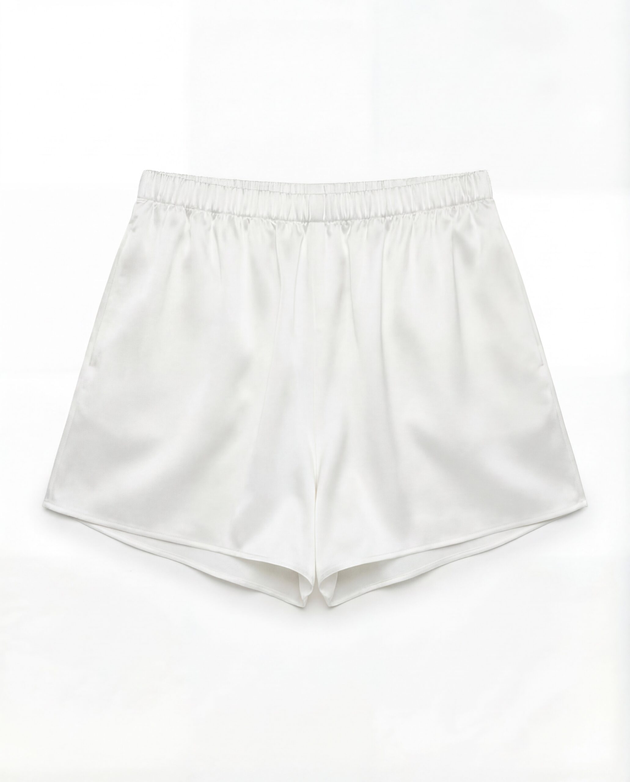 Flow Silk Shorts- ecru