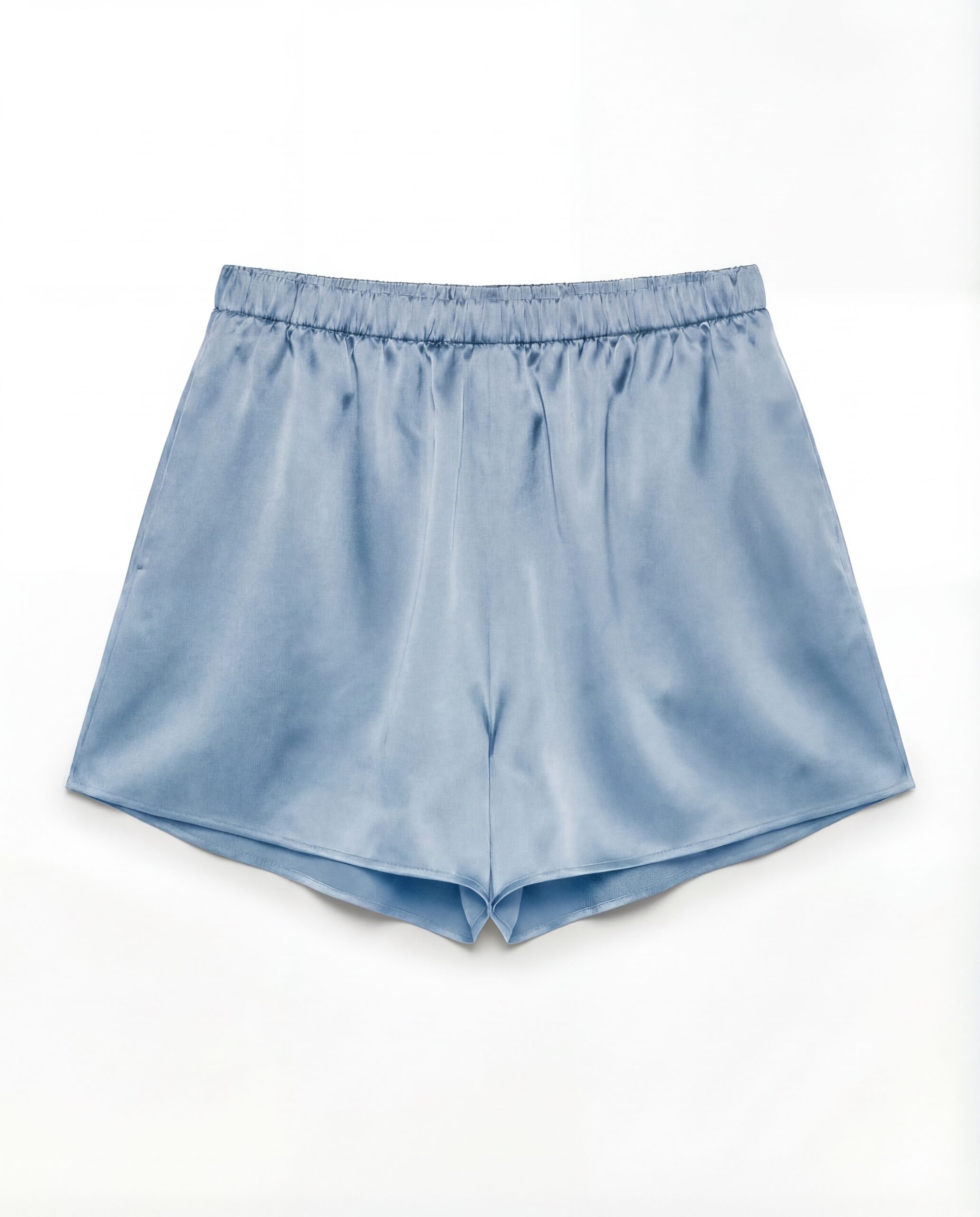 Flow Silk Shorts- ice blue