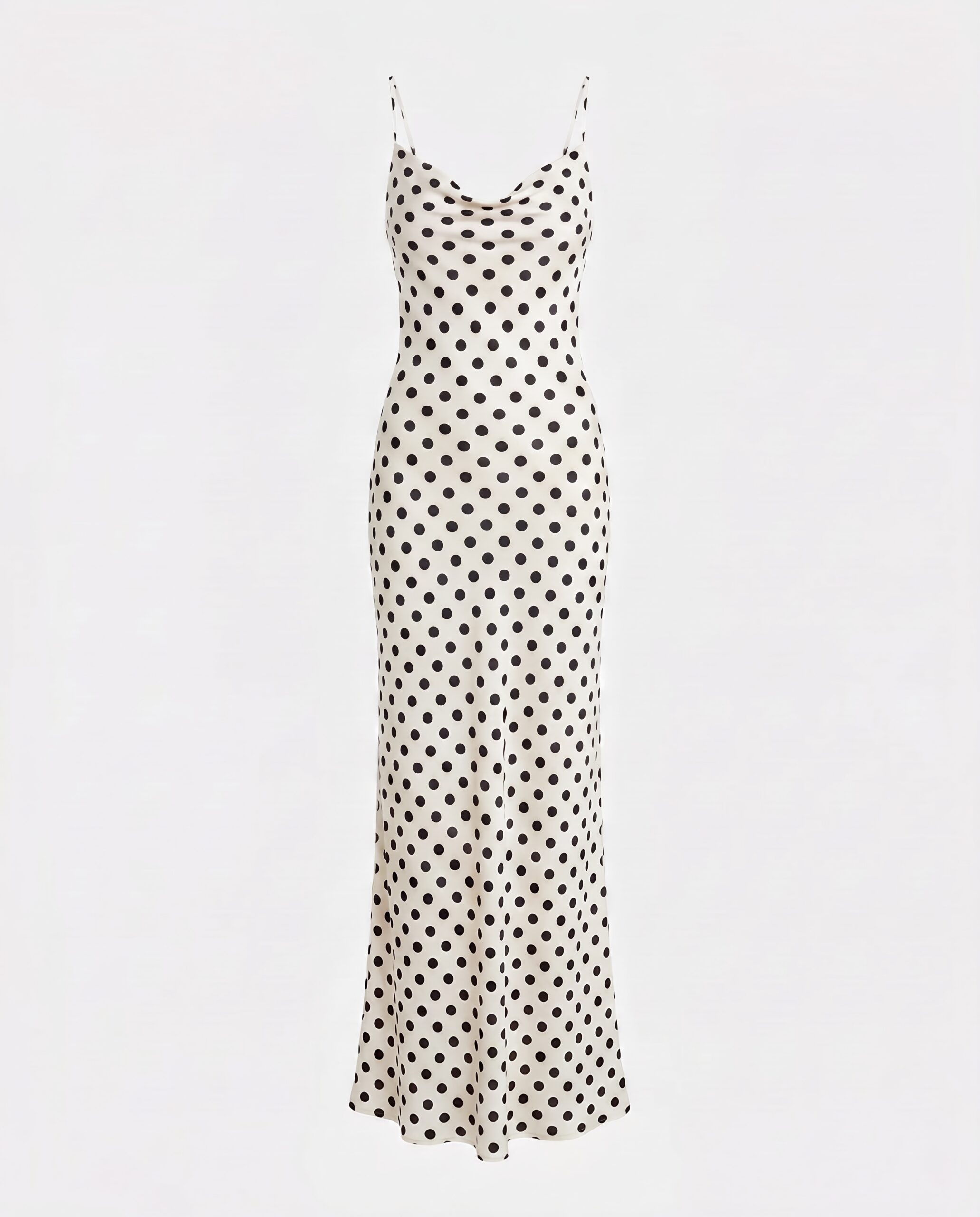 Silk dress Pola - ecru