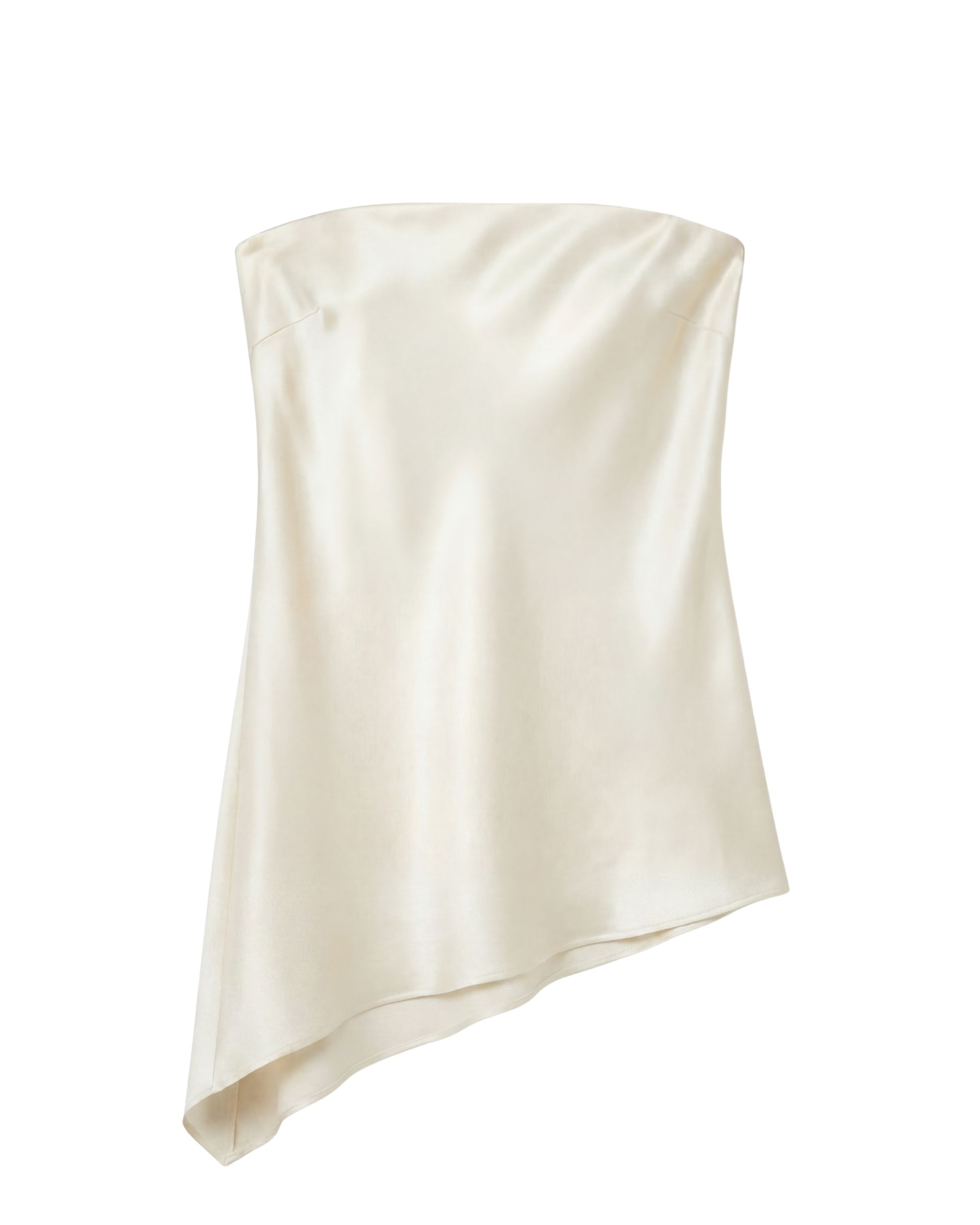 Amalfi silk top - cream