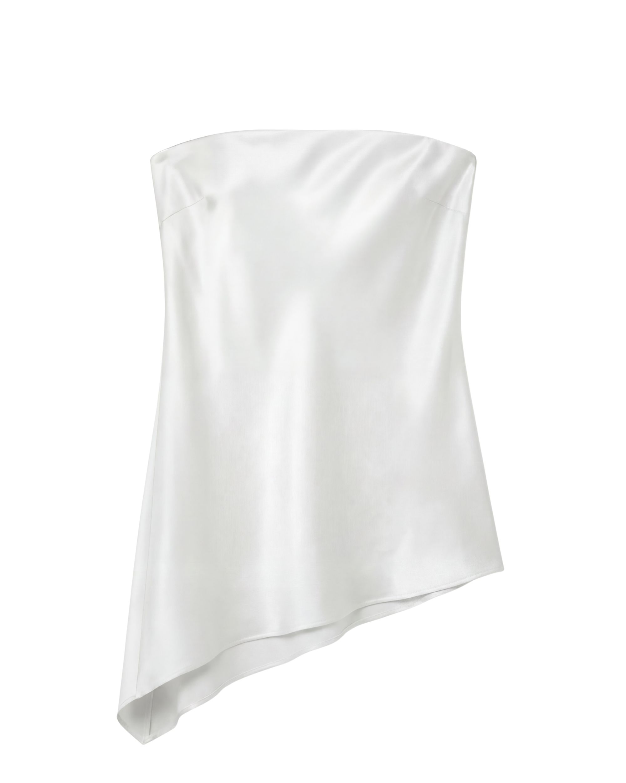 Amalfi silk top - ecru